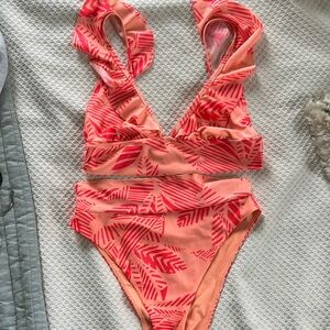 Aerie Tropical Print Bikini Set
